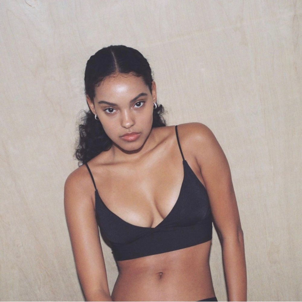 Urban Outfitters Out From Under Smooth Micro Fusion Longline Triangle Bralette
